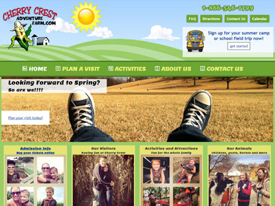 Cherry Crest Adventure Farm Website Cherry Crest Adventure Farm