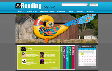 Greater Reading Convention Visitors Bureau Website Go Greater Reading!  Greater Reading Convention and Visitors Bureau