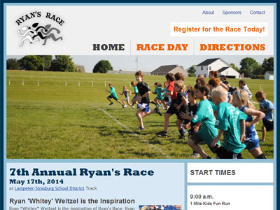 Ryan s Race 5K Lancaster County PA 7th Annual Ryan's Race