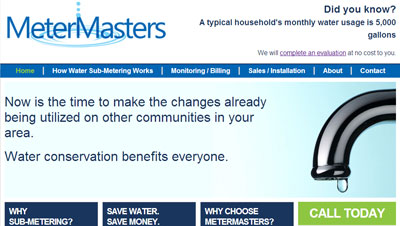 Water Sub Metering Website Metermasters Launches a Website!
-Learn the benefits of sub-metering