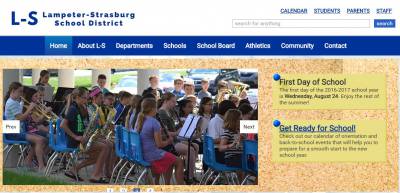 l s website New website for Lampeter-Strasburg School District